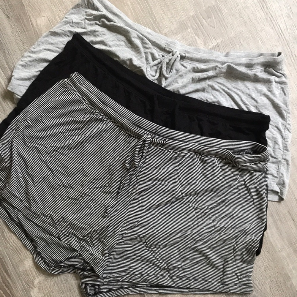 NWOT Set of 3 Pajama Shorts